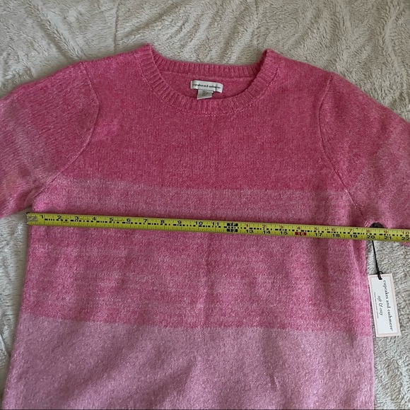 NWT Cupcakes and Cashmere Sweater / Size L - Picture 3 of 4